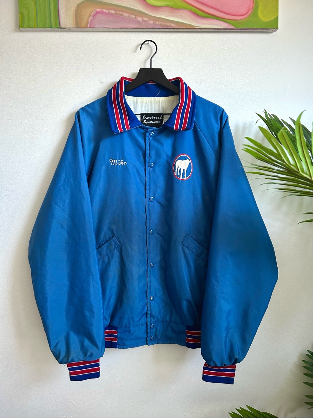 Vintage 1990s NRV Agriculture Coaches Jacket